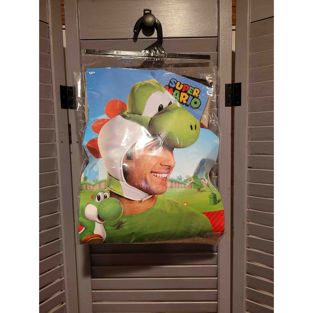 Super Mario Adult Yoshi Headpiece